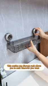 rak gantung kamar mandi /HERA HANGER / rak tempel / tempat sabun dan shampo / rak acrilyc