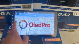 [TẶNG PM VIETMAP S2] Màn hình DVD Android OLEDPRO a3 ram2G/rom32G có mặt kính bảo vệ mắt chóng chói lắp xe  NISSAN NAVARA 2014-2023 MẶT DƯỠNG 9INCH CÓ sim 4G thu phát wifi có quạt tản nhiệt xem camera lùi camera hành trình bản đồ dẫn đường tiện ích.