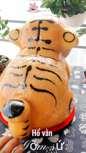 Hổ tiết kiệm gốm sứ