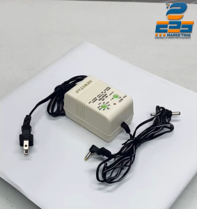 Newstar NA-8315 Multiple AC/DC Adaptor 800mA Max - White adapter with multiple plug attachments for electrical devices.