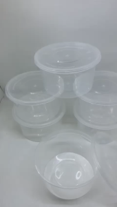 Thinwall Roundbowl 450 Ml Thinwall Bulat Food Container (Isi 25 Pcs--RN450)