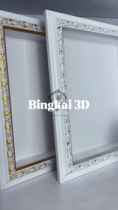 [MOTIF] Bingkai Mahar 3D Scrapbook 10R/8R (20 x 25 cm) Variasi Ukir / Gift Ulang tahun
