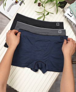 Quần boxer nam S2 SPORT sịp đùi nam thun lạnh co giãn 4 chiều logo M dệt liền phối line mềm mịn thoáng mát khử khuẩn - SBX88