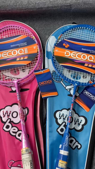 Bộ Vợt Cầu Lông TRẺ EM Chính Hãng (2 Vợt), Cặp Vợt Cầu Lông Tốt Nhẹ Dây ...