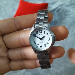Đồng hồ nữ ALBA dây thép không gỉ second hand si nhật- đã qua sử dụng