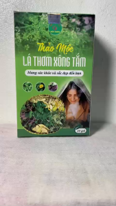 Lá xông giải cảm (hộp 20 gói dạng túi lọc) lá xông tắm giải cảm giải cảm đẹp mịn da thư giãn ngủ ngon