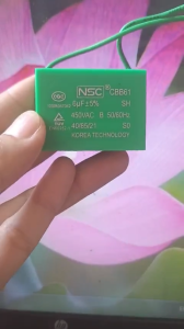 Tụ điện máy hút mùi nhà bếp 6MF tụ quạt hút mùi chất lượng tốt bảo hành 6 tháng