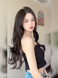 แฮร์พีซ ผมหยิก 50/60CM วิกผมผูกเหมือนผมจริง วิกผมลอนน่ารัก 2 สี ผมหยิกดูเป็นธรรมชาติ พร้อมส่งจากไทย