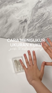 Kuku Palsu Nail Art Constellation & Cateye