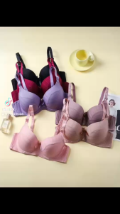 เสื้อในแฟชั่นมีโครง เต้าใหญ่ คัพ C มี 3 ตะขอ ผ้านิ่มใส่สบาย ของส่งจากกรุงเทพฯ