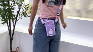 Túi Đeo Chéo Silicon Túi Mini Hoạt Hình Đựng Điện Thoại Đựng Lì Xì Thời Trang Cho Bé Trai Bé Gái