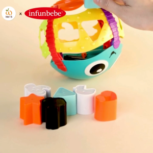 Wel-B x Infunbebe Shape Sorter Rolling Ball (บอลเรียงรูปร่าง)  - ของเล่น ของเล่นเด็ก ลูกบอล เรียง รูปร่าง เลขาคณิต