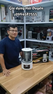 Máy làm sữa hạt NINESHIELD KB506 đa năng với 15 chức năng dung tích 15l có lồng chống ồn hiện đại