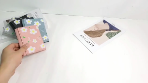 Korean Love Flower Short Purse Women Wallet Coin Bag Beg Dompet Wanita Girl