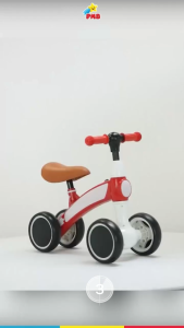 Mainan Anak Sepeda Keseimbangan Balance Bike Riid On IORA TM 11 PMB TOYS