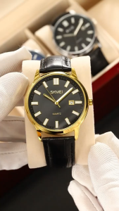 SKMEI 2252 Jam Tangan Pria Analog Tali Kulit
