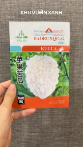 Hạt giống Khổ qua (Mướp đắng) trái tim trắng tròn Bạch ngọc gói 5 hạt hàng Trung