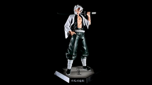 Mô Hình Phong Trụ Sanemi Shinazugawa Cao 30cm - Figure Kimetsu No Yaiba - Có Vỏ Hộp màu