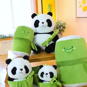 Bamboo Panda Soft Toy ~ Cute Pillow