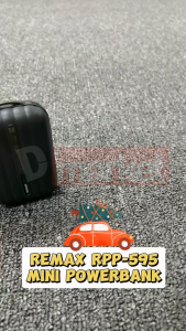 Remax RPP-595 10000mAh Powerbank Luggage Design Mini Pawer Bank Remax RPP595 PD 20W Fast Charging Power Bank Remax Powerbank