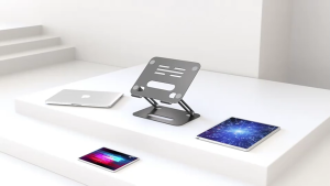 LIEVE Dudukan Laptop Holder Tablet Ergonomis Portabel yang Dapat Disesuaikan Aluminium Dengan Kipas Pendingin - YL-902