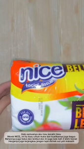 Tissue Nice Facial 200 Sheets 2 ply ( Buy 1 Get 1 Free )  / Tisu Wajah Soft Pack 200 sheet 200s