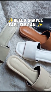 KH SHOP 1 Sandal Heels Wanita - Sandal Heals Cewek Kekinian Terbaru Kualitas Mewah