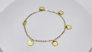 MJ Jewellery Gold Bracelet T111F 375 Gold & 916 Gold