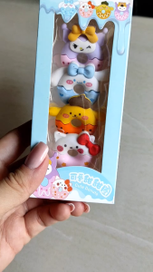 PENGHAPUS 3D DONUT SANRIO | PENGHAPUS PENSIL 3D | PERLENGKAPAN ALAT TULIS SEKOLAH | ALAT TULIS SEKOLAH | PERALATAN TULIS | ERASER 3D SANRIO | MELODY | KUROMI | POMPOMPURIN | CINAMORROL |TTD