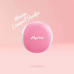 [BEDAK PADAT UV | BPOM] Marina Compact Powder UV Brighten Up 12gr - Bedak Padat Marina Lynn Design