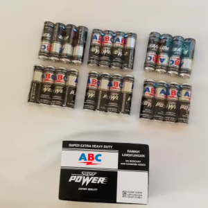 Hộp 24 Viên Pin AA ABC Super Power 1.5v made in Inodonesia Pin 2A hộp 24 viên - Gia Dụng Bo Bi