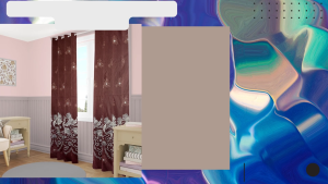 Gorden Jendela Pintu Elegan Ukuran L120cm X T225cm