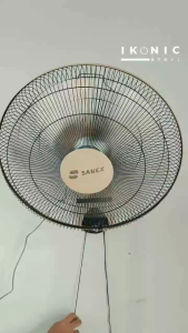 IKONIC Kipas Angin Dinding Tornado Besi Wall Fan Sanex 18" 100% Original Garansi Resmi