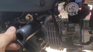 Bộ gác chân chống đỗ trước dùng Yamaha PG1 GD110