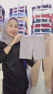 Legging Anak PENDEK Shot Spandek | Celana Legging SHOT STRIT Anak Perempuan 1-9 Tahun Celana Dalaman Anak