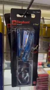 ตราช้าง แม็กซ์เย็บ เย็บกระดาษ เครื่องเย็บ+ลวดเย็บสี MINI-10/Y2 ตราช้าง