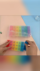 Plastic Organizer Storage Box Container Craft Storage with Dividers for Beads Art DIY Crafts Jewelry Fishing Tackle