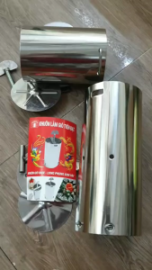 Khuôn làm giò inox 05kg 1kg 2kg  khuôn giò xào giò thủ inox 304 chống gỉ set dễ dàng tháo lắp