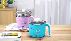 หม้อไฟฟ้ามินิ กระทะไฟฟ้ามินิ หุงข้าว ต้ม ผัด ทอด อุ่น ตุ๋น นึ่ง หม้อชาบู สุกี้ หม้อต้มมาม่า (พร้อมส่งค่ะ) G2027