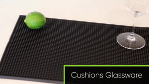 Kitchen Drain Mat Rubber Bar Anti-slip Mat Cafe Bar Mat Home Cup Mat Waterproof Heat Dish Drying Mat