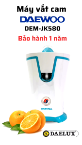 Máy vắt cam Daewoo DEM-JK580 công suất 40W - Hàng chính hãng