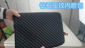High Quality Brick And Stone Pattern Laptop Bag 13 / 14 / 15.6 inch Zipper Soft Cover