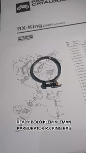 Clam klem kleman karburator carburetor rx king Rxking rxs rxk