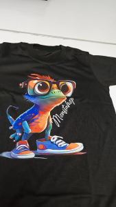 MONSTAHOP KIDS ( Kaos Anak ) Kaos Anak Laki-Laki Perempuan Motif KADAL GLASS Bahan 24s