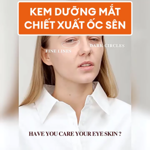 Kem Dưỡng Mắt LAIKOU Chiết Xuất Ốc Sên Nhân Sâm Tuýp 30g – Giảm Thâm Quầng Vùng Mắt Bọng Mắt Làm Mờ Nếp Nhăn Dưỡng Sáng Da Vùng Mắt