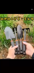 Horticultural small shovel vegetable planting household tool iron shovel outdoor small hoe