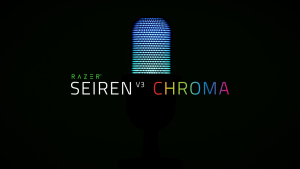 Thiết bị thu âm Razer Seiren V3 Chroma - RGB USB Microphone with Tap-to-Mute_Mới hàng chính hãng