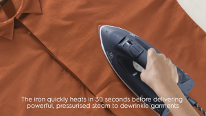 Electrolux เตารีดไอน้ำ เตารีด 2400 วัตต์ เตารีดอีเลคโทรลักซ์ รุ่น E6SI3-61NW ราคาถูก รับประกันศูนย์ 2 ปี จัดส่งทั่วไทย เก็บเงินปลายทาง