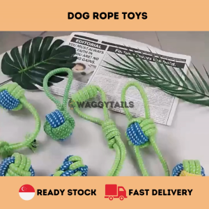 [SG Stock] Dog Toy | Dog Rope Toy | Dog Chew Toy | Teeth Grinding