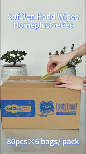 SofClen Homeplus Baby Wipes Wet Wipes Non Alcohol Tisu Pure Water Tissue 18 Packs/1440 Sheets 婴儿濕紙巾囤货